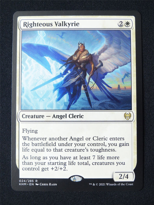 Righteous Valkyrie - KHM - Mtg Card #10F