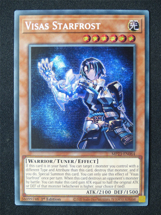 Visas Starfrost MP23 Secret Rare - 1st ed Yugioh Card #I