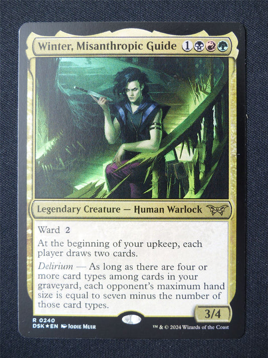 Winter Misanthropic Guide Foil - DSK - Mtg Card #79U