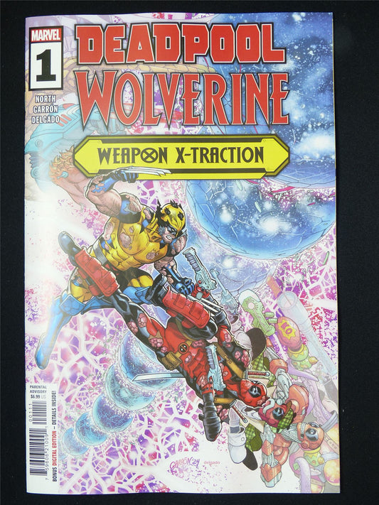 DEADPOOL Wolverine: Weapon X-Traction #1 - Feb 2025 Marvel Comic #4X9