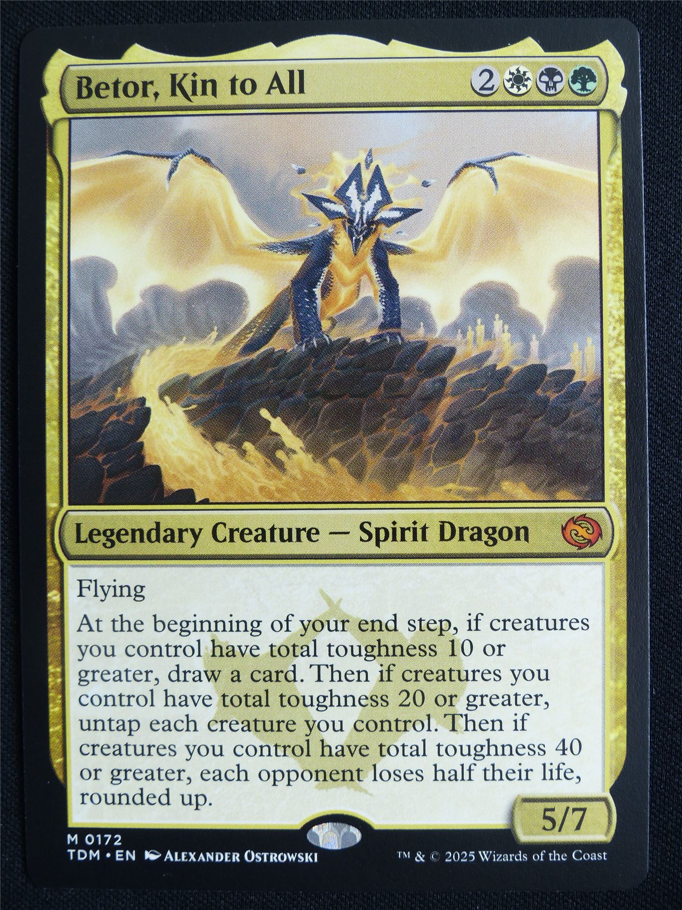 Betor Kin to All - TDM - Mtg Card #3EM