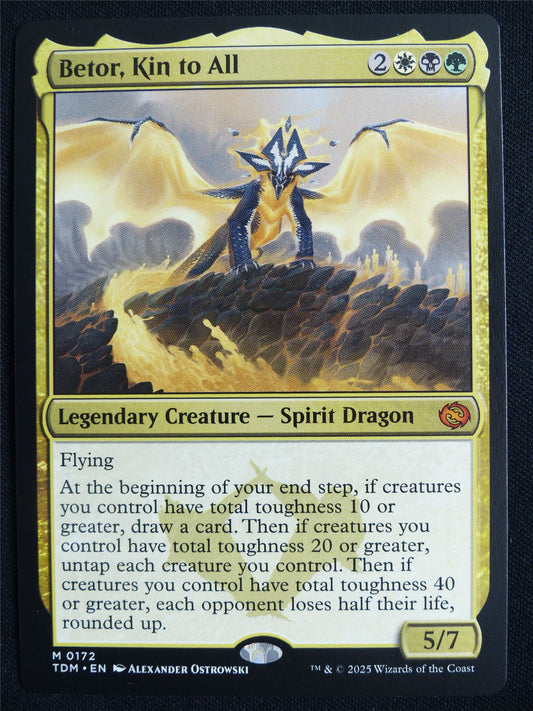 Betor Kin to All - TDM - Mtg Card #3EM