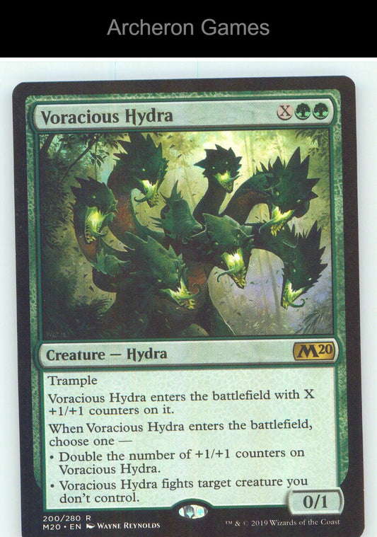 Voracious Hydra M20 200 R MTG Card NM/EX+