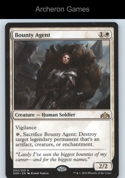 Bounty Agent 2 R MTG Card Guilds of Ravnica