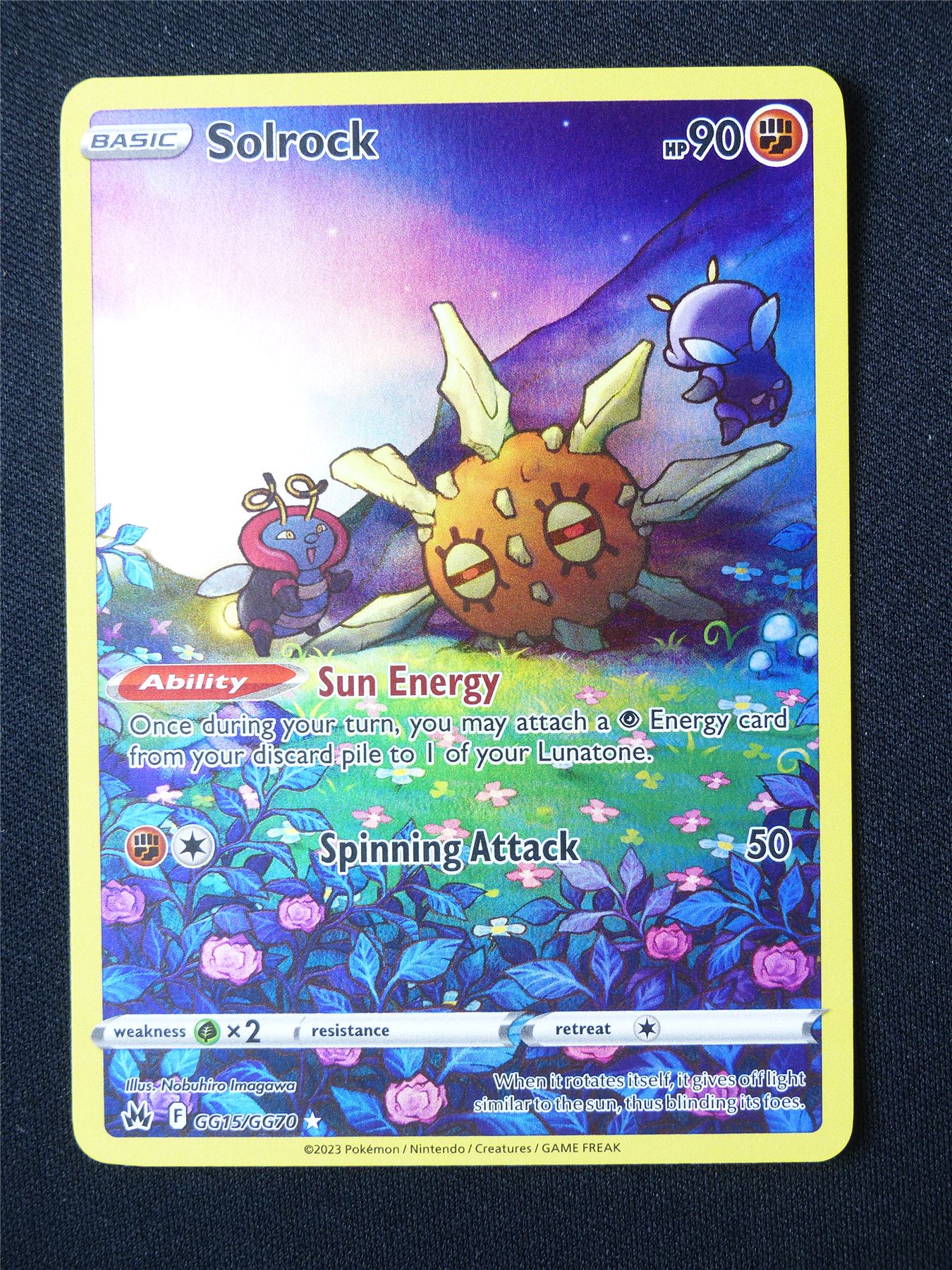 Solrock GG15/GG70 Holo - Pokemon Card #5UQ