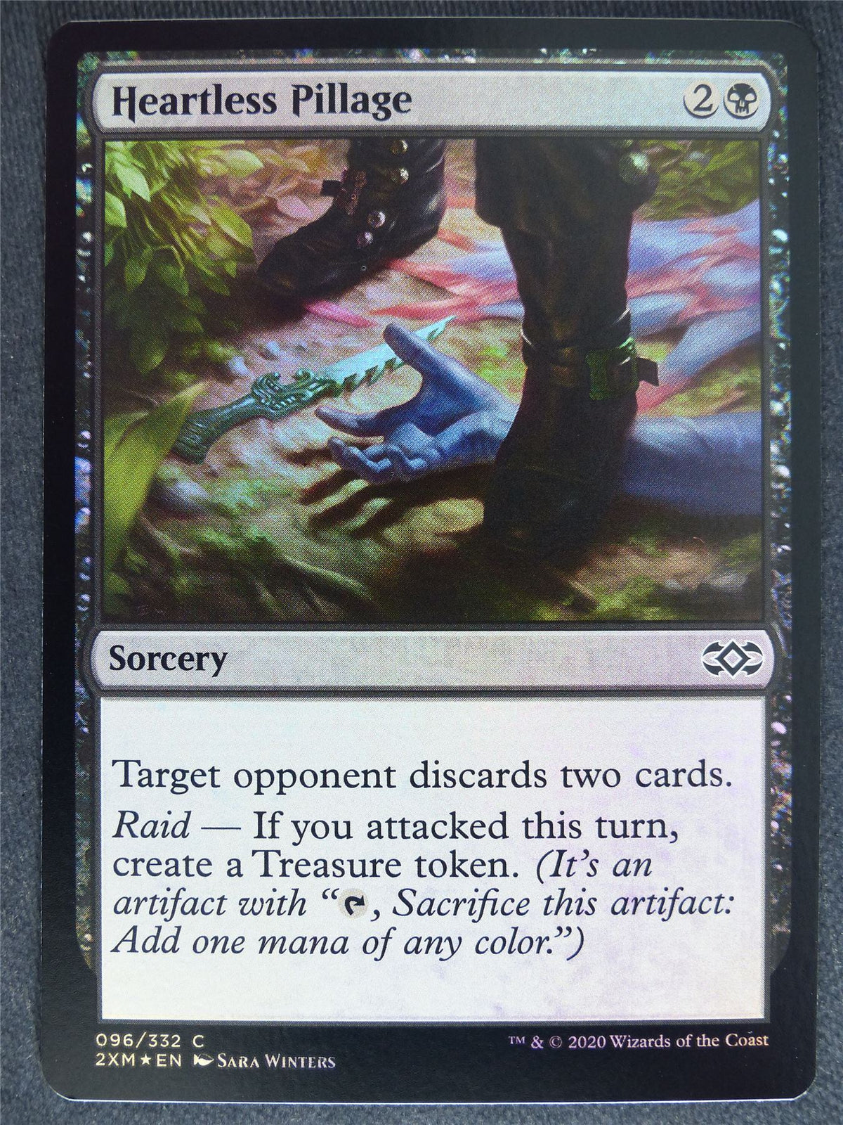 Heartless Pillage Foil - Double Masters - Mtg Magic Cards #37
