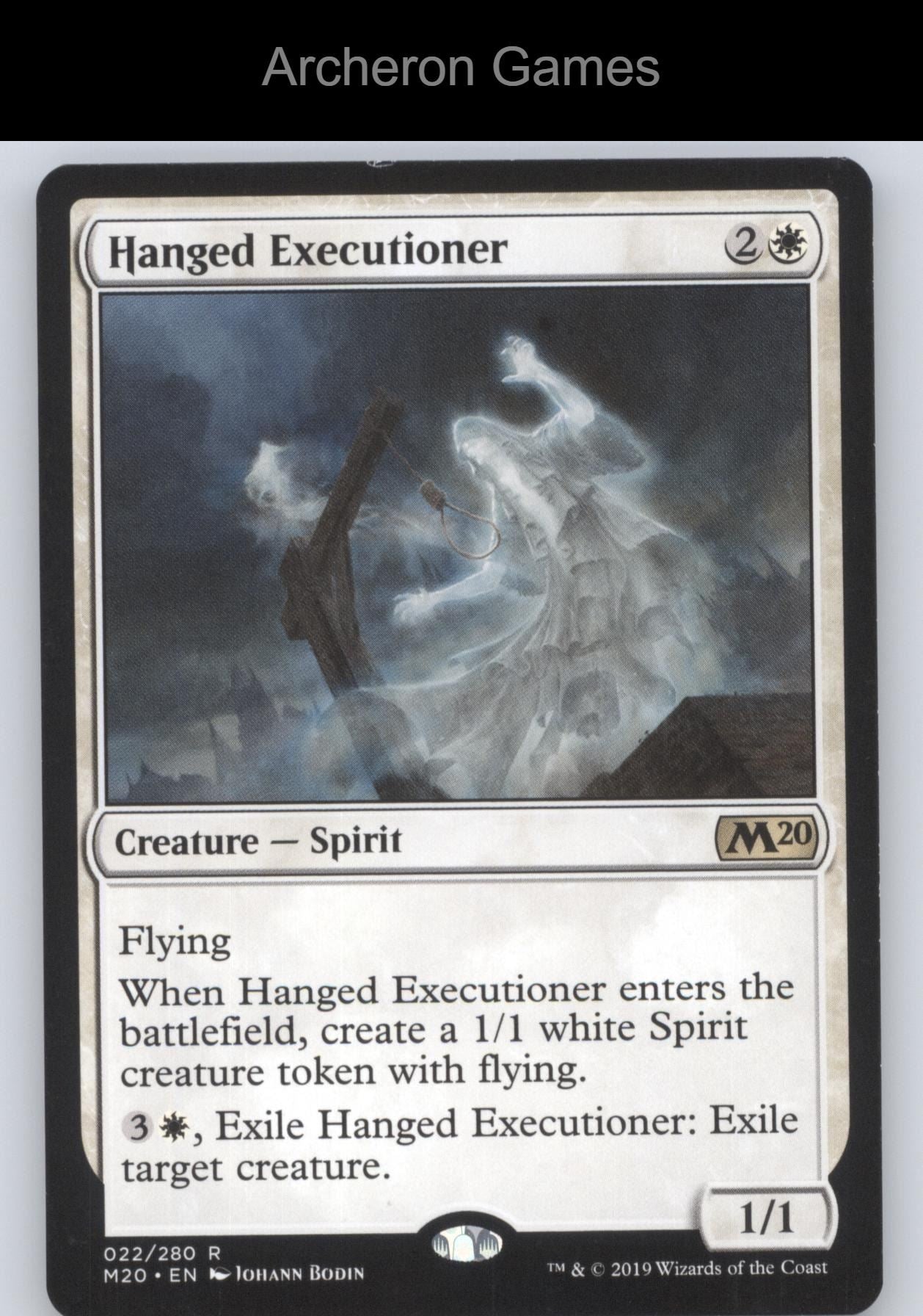 Hanged Executioner 22 R MTG Card Promo Pack: Core Set 2020