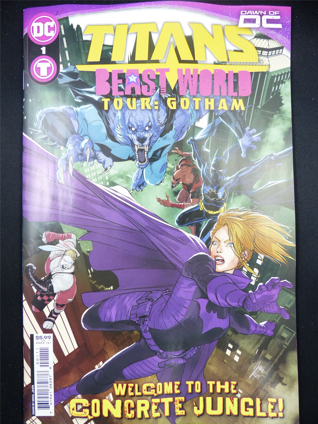 TITANS: Beast World:  Tour Gotham #1 - Feb 2024 DC Comic #1JP