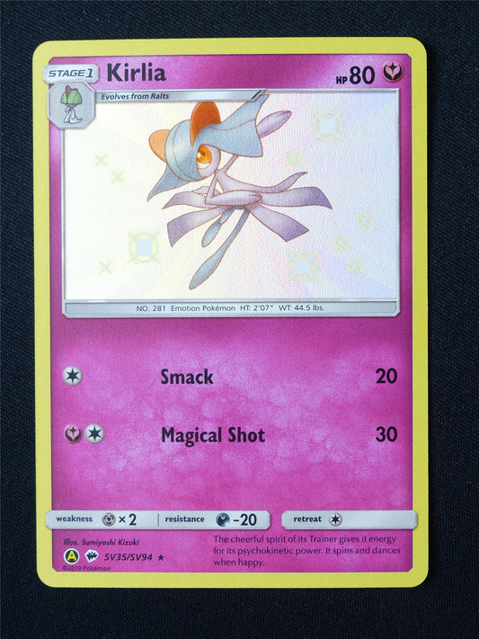 Kirlia SV35/SV94 Shiny Holo - Pokemon Card #5TL