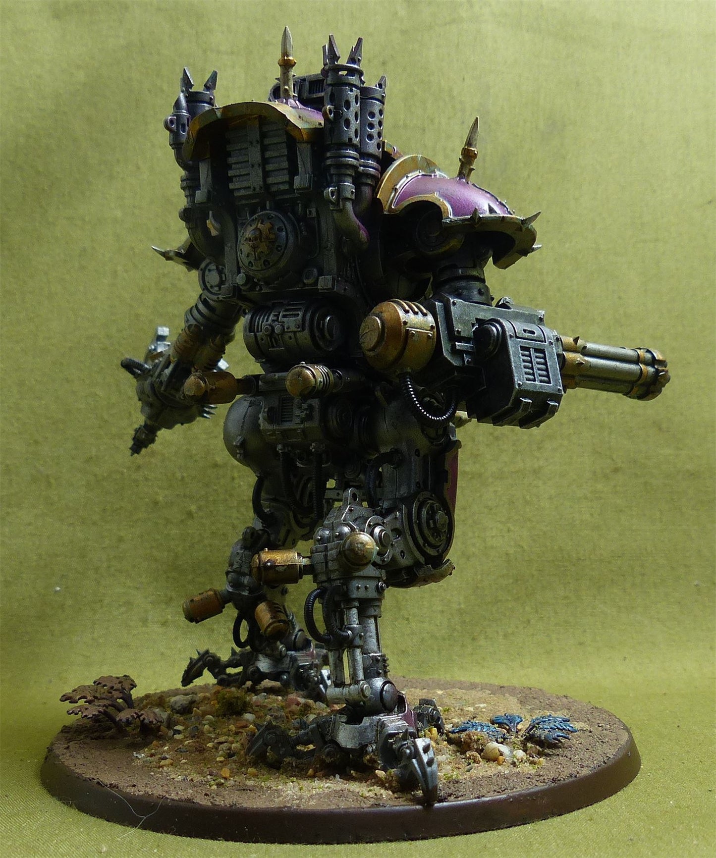 War Dog Stalker painted - Chaos Space Marines - Warhammer 40K #1B7