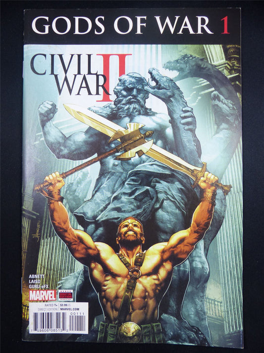 GODS of War #1 Civil War II - Marvel Comic #4TD