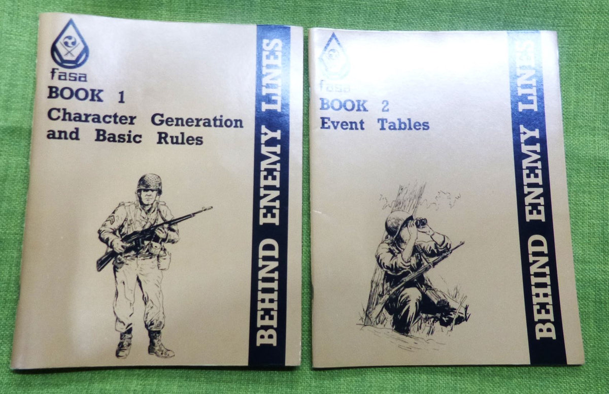 Behind Enemy Lines - World War II Roleplaying Game - FASA Bel1 #78