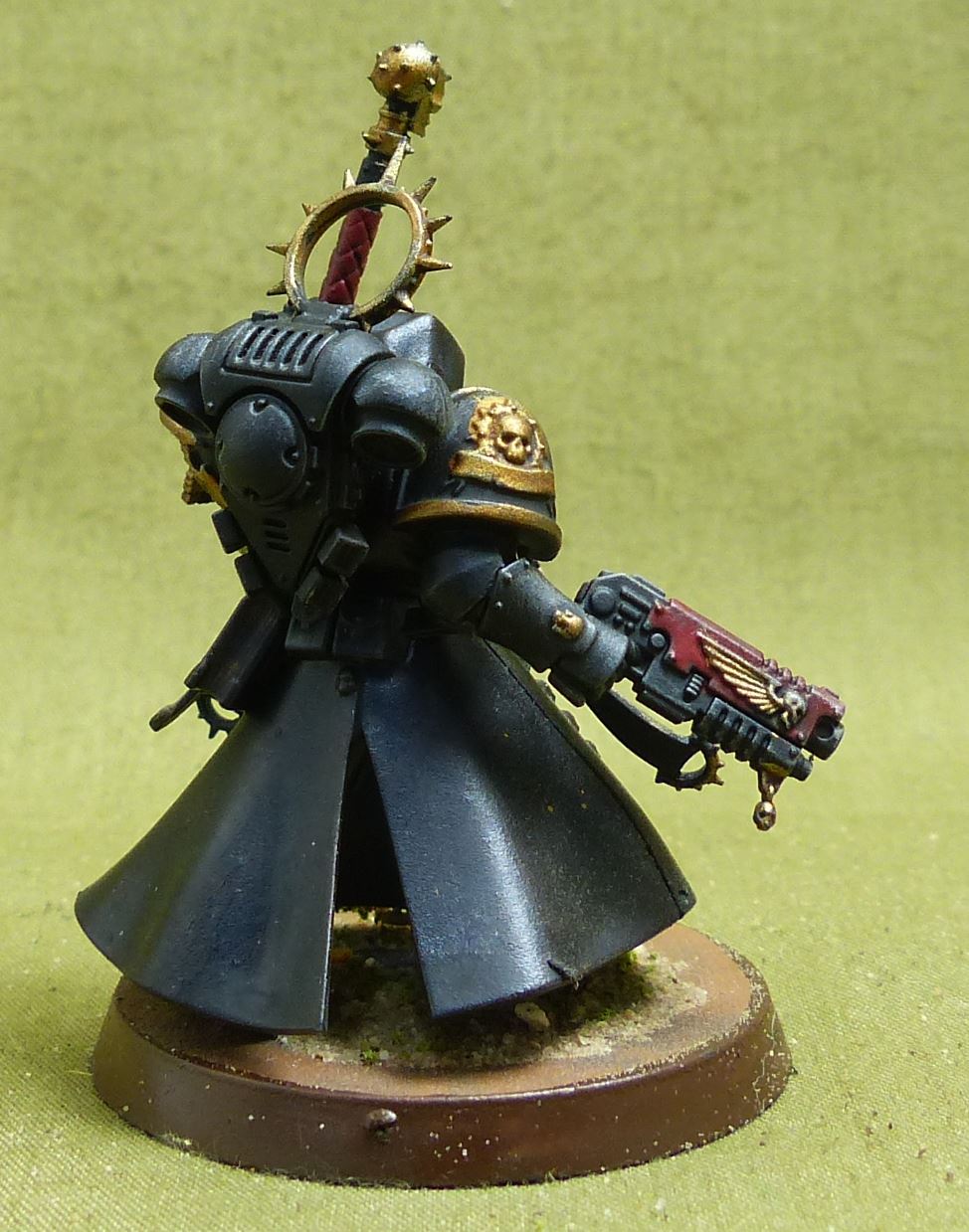 Chaplain painted - Space Marines - Warhammer 40K #1QJ