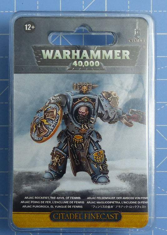 Arjac Rockfist The Anvil of Fenris Finecast Blister - Warhammer 40K #14B