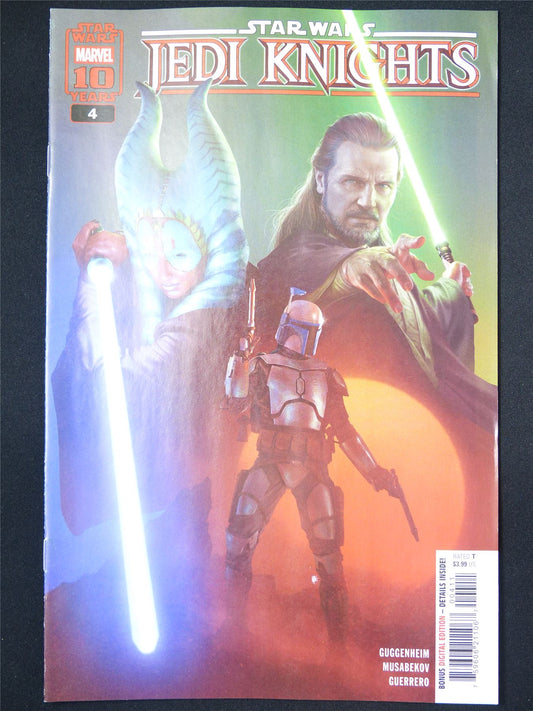 STAR Wars: Jedi Knights #4 - Aug 2025 Marvel Comic #XC