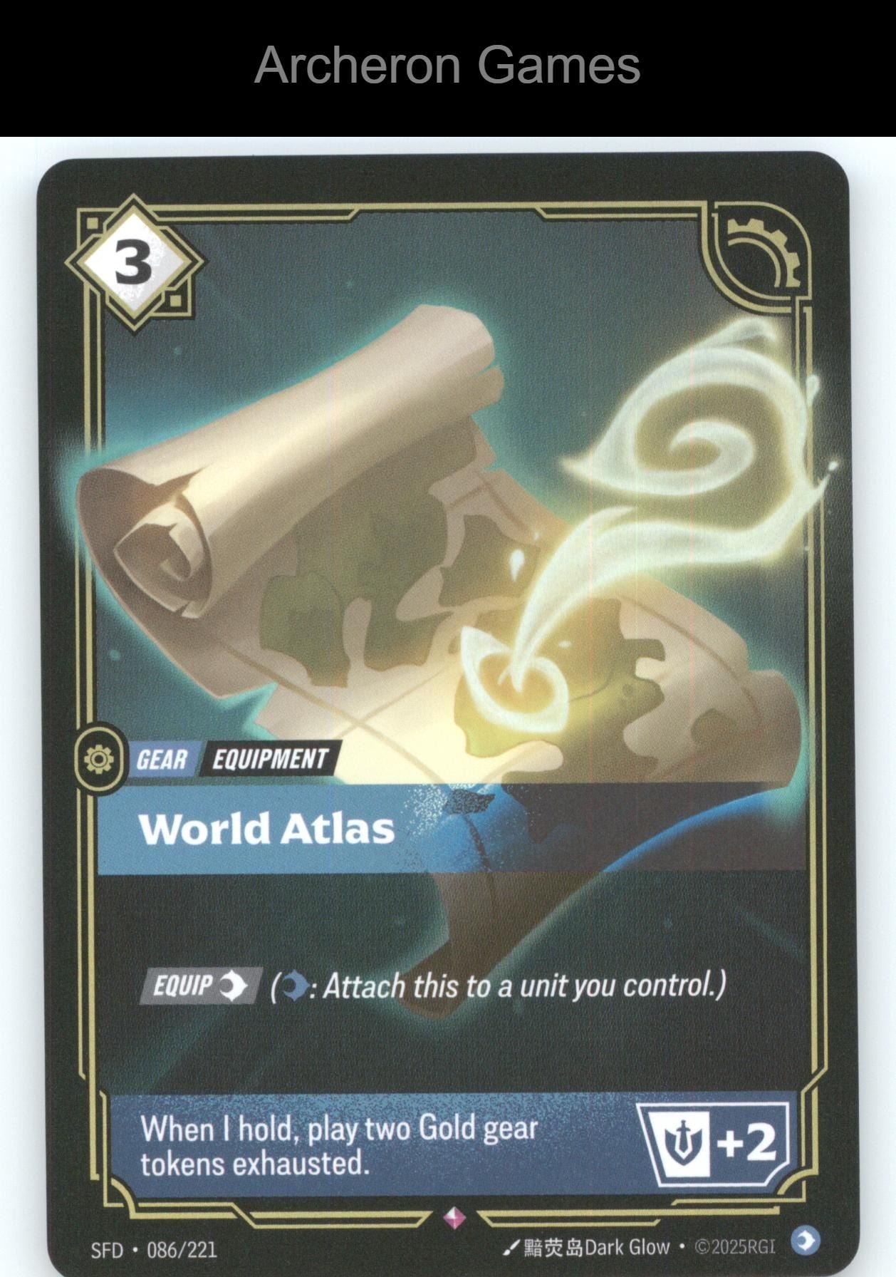 World Atlas SFD 086/221 R  Card Spiritforged