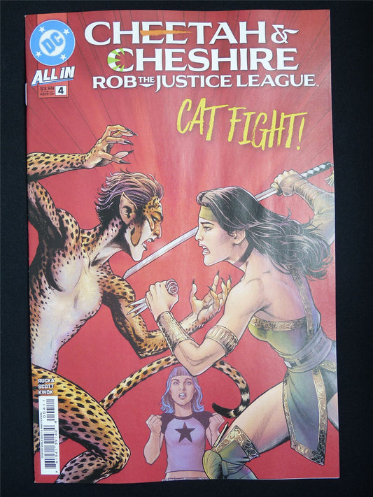 CHEETAH & Cheshire Rob the Justice League #4 - Jan 2026 DC Comic #5VB