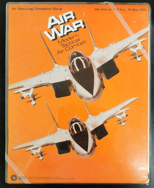 Air War Modern Tactical Air Combat: Historical Simulation Game - SPI Game #NL