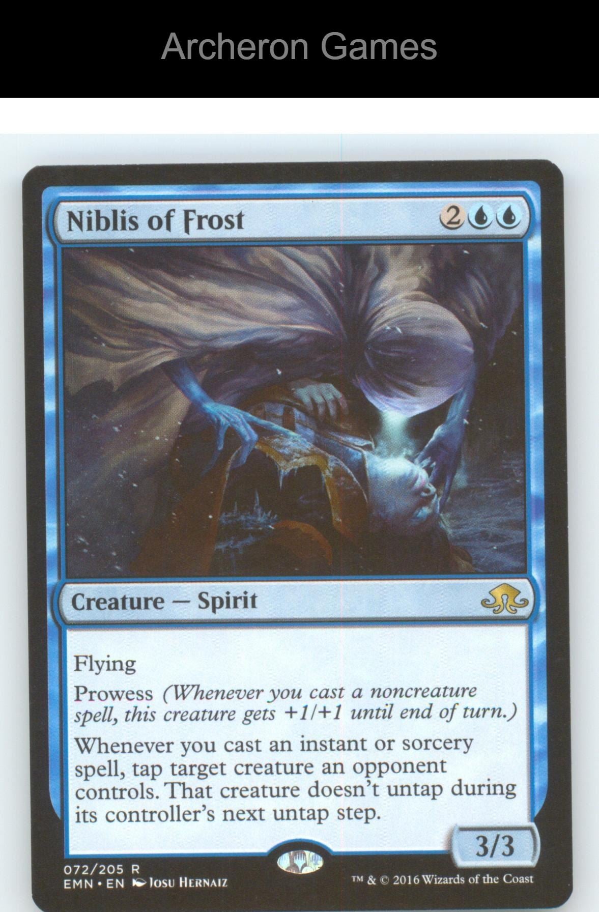 Niblis of Frost EMN 72 R MTG Card NM/EX+