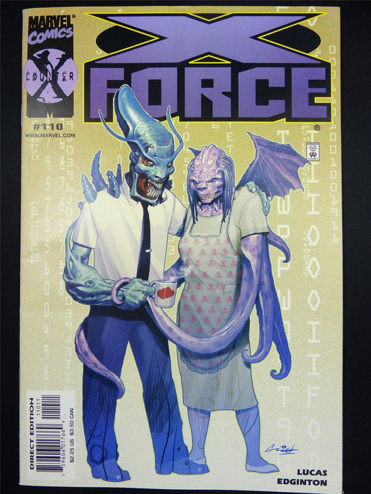 X-FORCE #110 - Marvel Comic #4UP