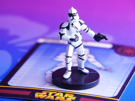 Clone Trooper Gunner 11/60 - Star Wars Miniatures Game #53Y