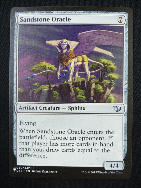 Sandstone Oracle - C15 - Cute to Brute - Mtg Card #1TU