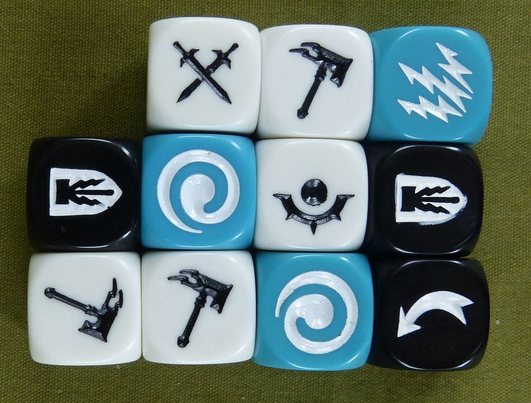 Underworld starterset Dice - Warhammer underworlds - Warhammer AoS 40k #2CS