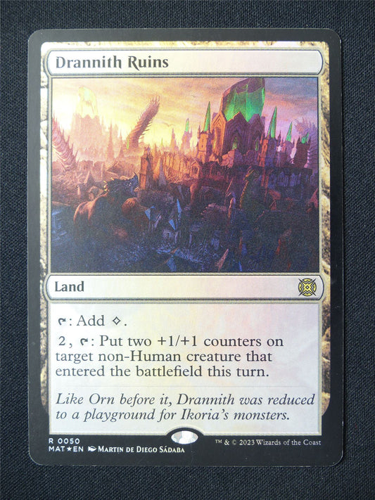 Drannith Ruins Foil - MAT - Mtg Card #2PO