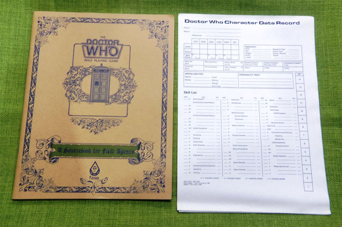 The Doctor Who Roleplaying Game - FASA 9901 #6L