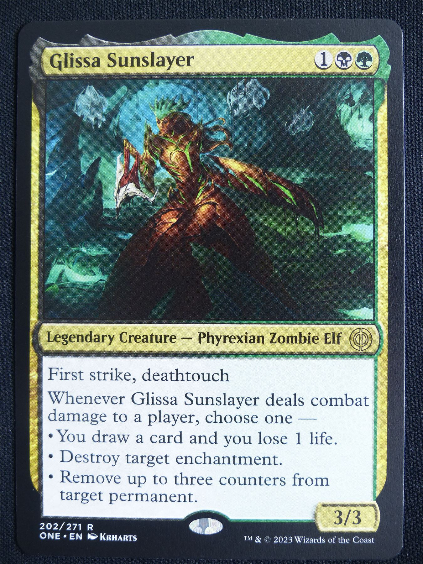 Glissa Sunslayer - ONE - Mtg Card #3GA