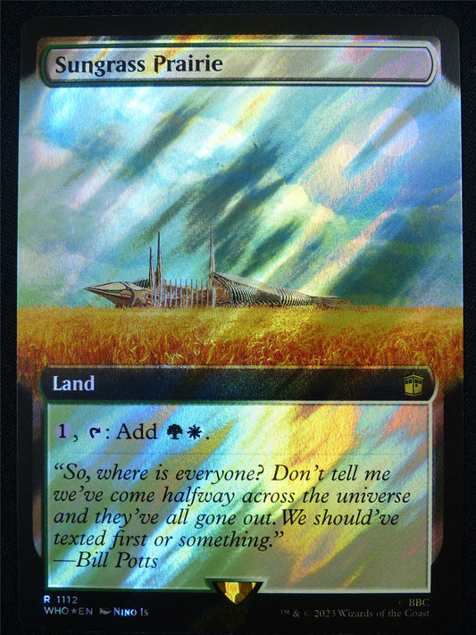 Sungrass Prarie Extended Surge Foil - WHO - Mtg Card #CV