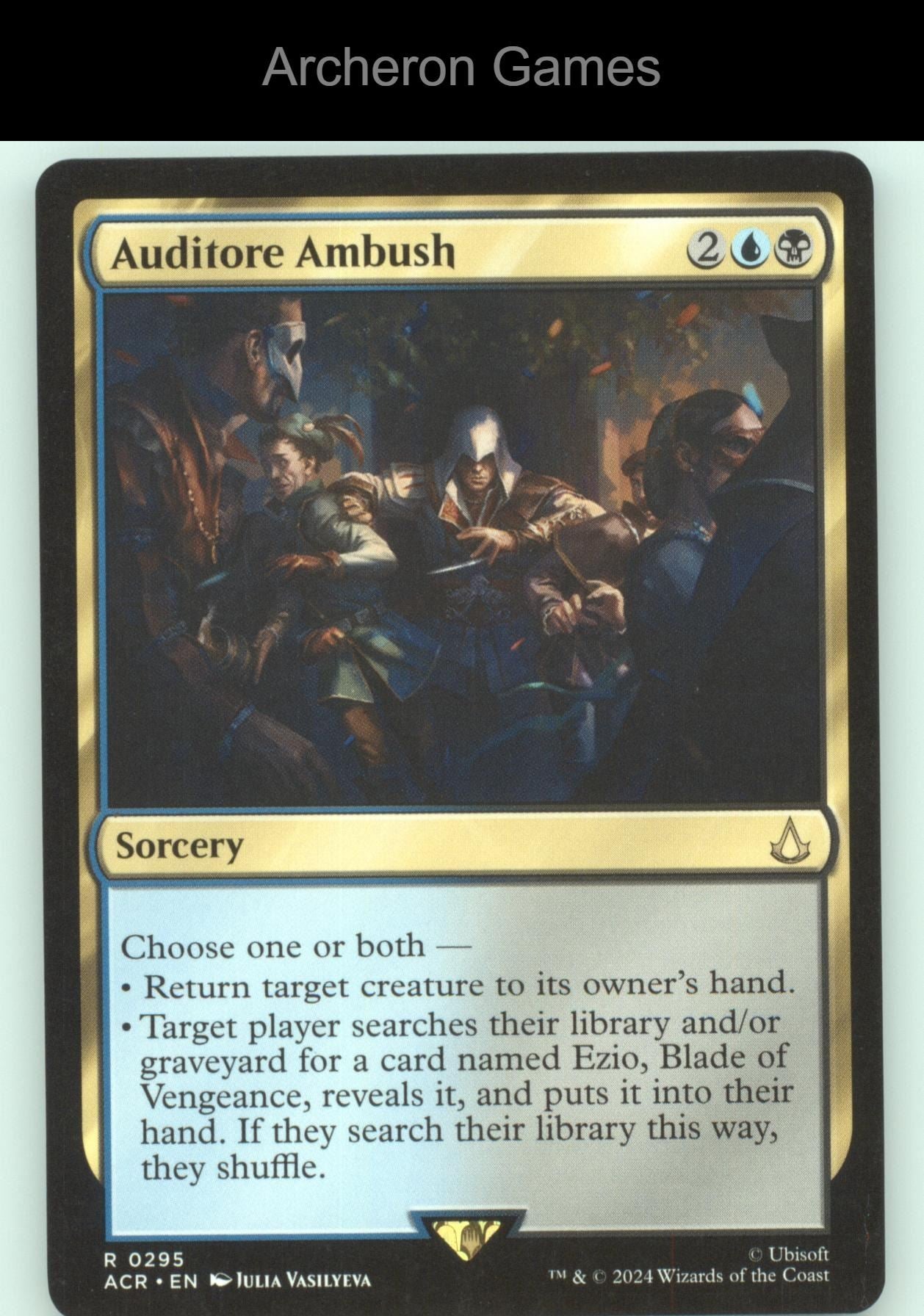 Auditore Ambush 295 R MTG Card Universes Beyond: Assassin's Creed