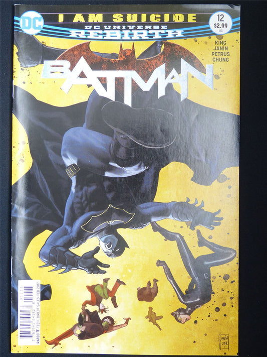 BATMAN #12 Rebirth - DC Comic #66W