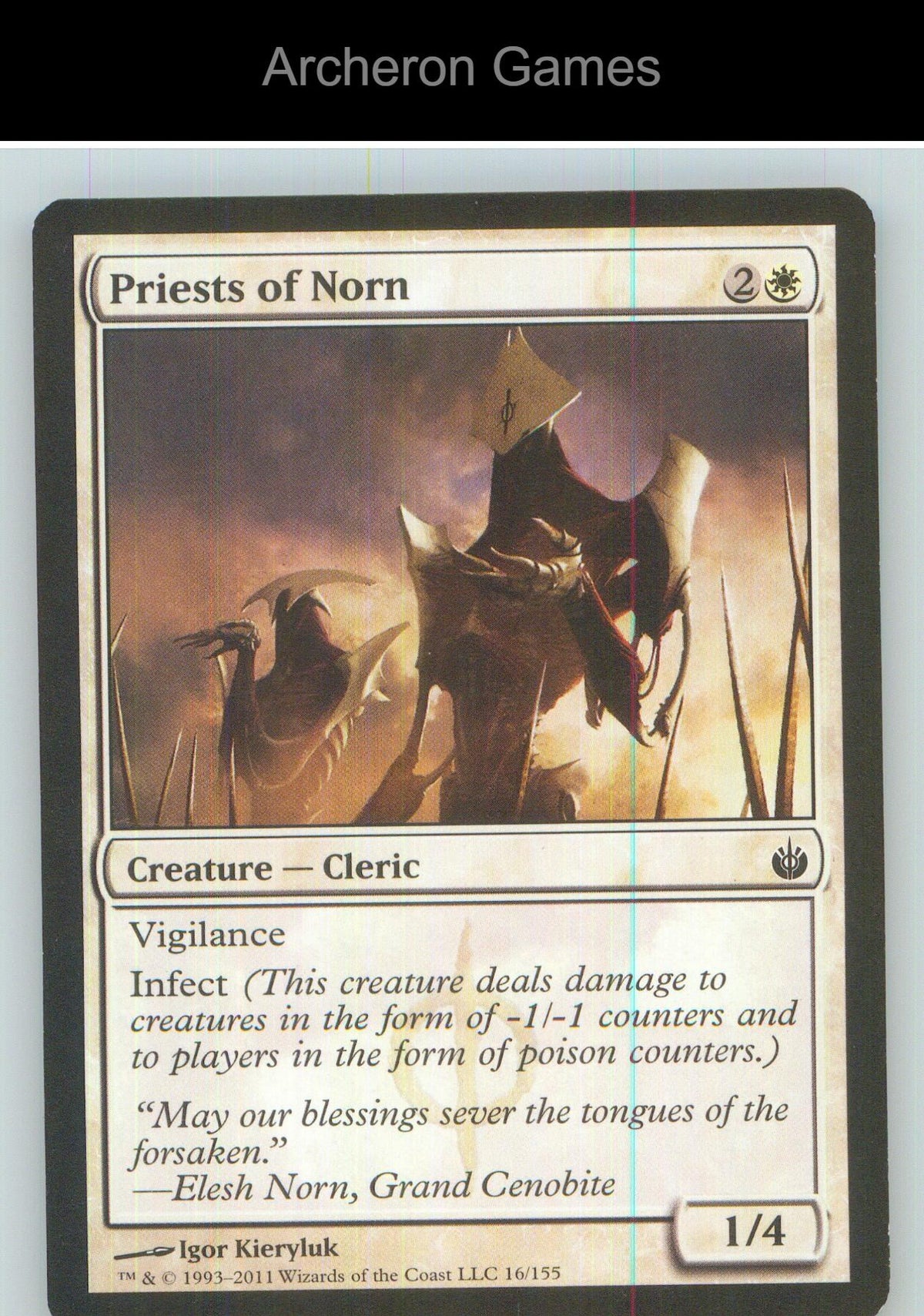Priests of Norn MBS 16 C MTG Card NM/EX+