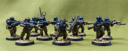 Cadian Shock Troops painted - Astra Militarum - Warhammer 40K #2XY