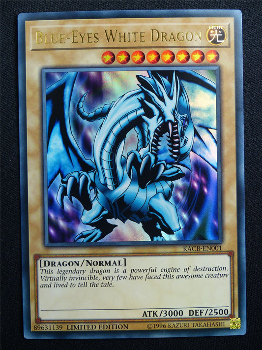 Blue-Eyes White Dragon KACB Ultra Rare - lim ed Yugoioh Card #31G