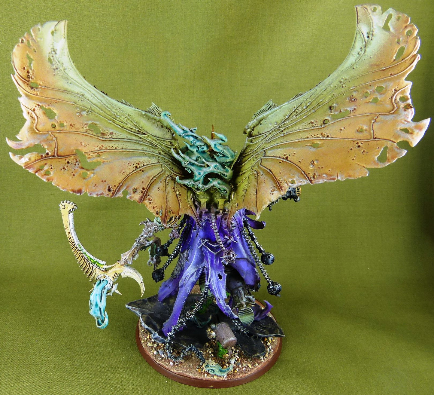 Mortarion - Death Guard - Painted - Warhammer AoS 40k #11Q