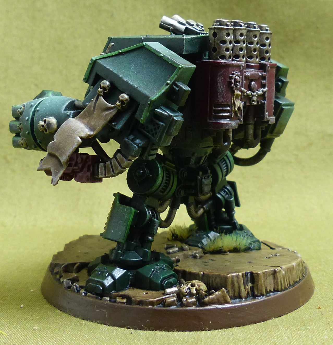 Venerable Dreadnought painted - Dark Angels - Warhammer 40K #3JF