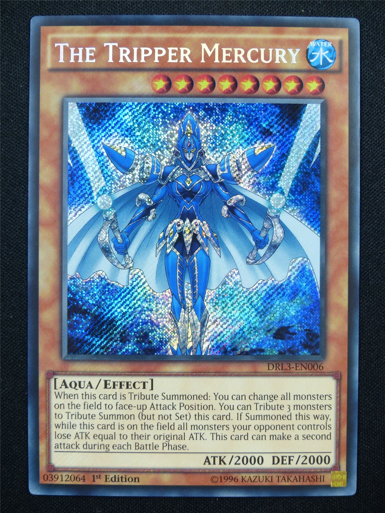 The Tripper Mercury DRL3 Secret Rare - 1st ed Yugioh Card #10X