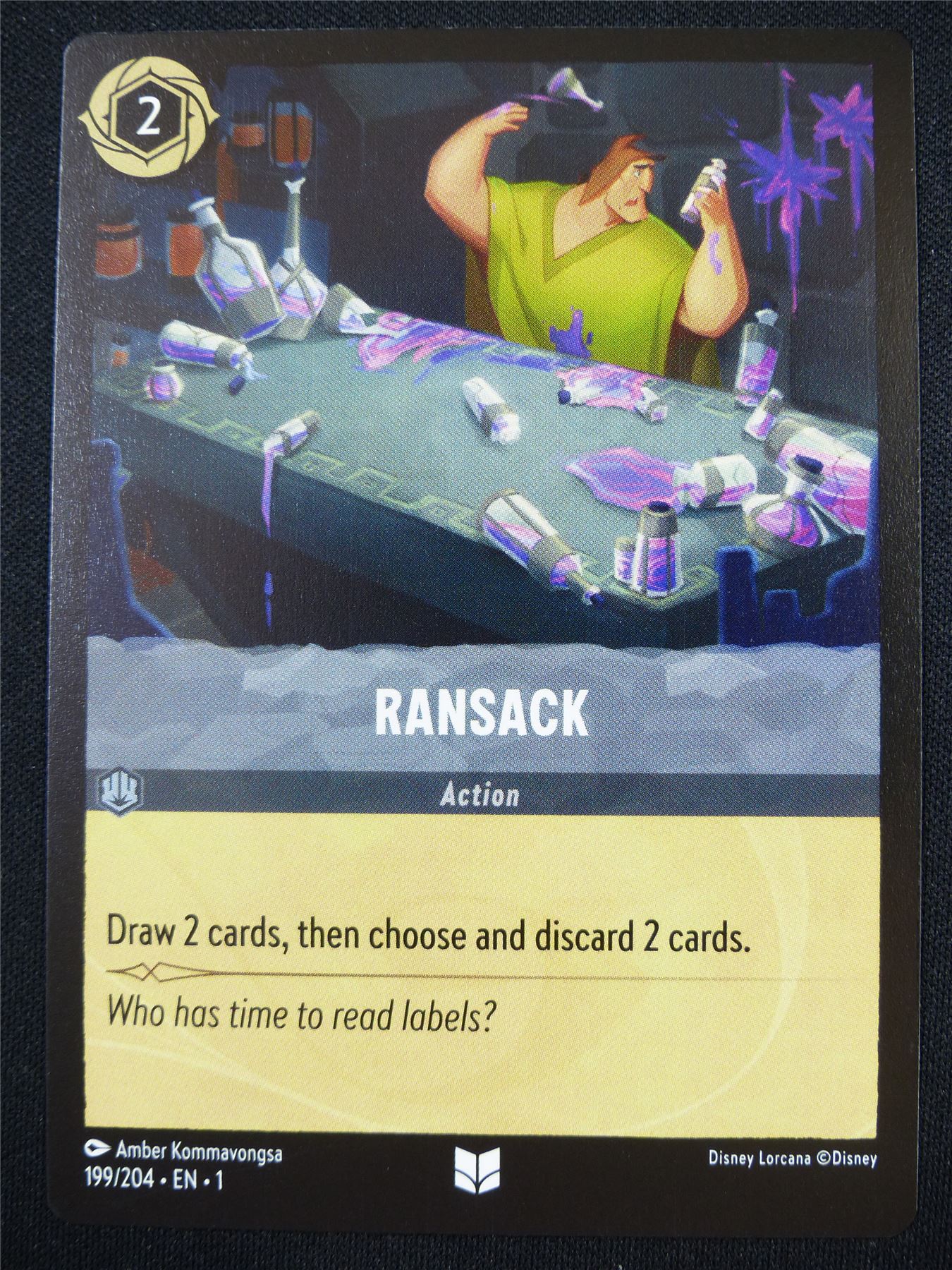 Ransack 199/204 - Lorcana Card #4OS