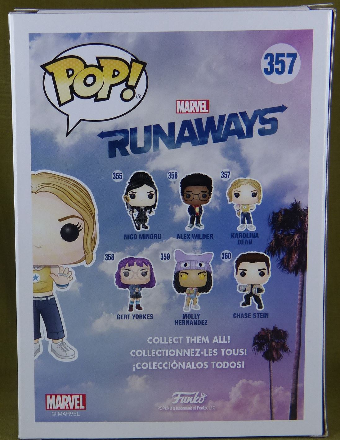 Karolina Dean - Rnaways #357 - Funko POP #2WJ