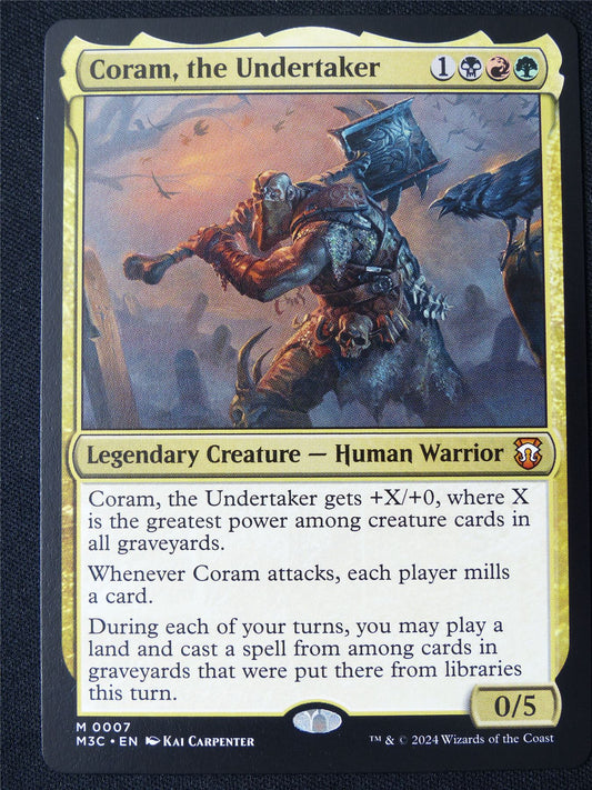Coram the Undertaker - MH3 - Mtg Card #4A1