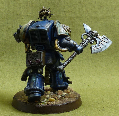Librarian in Terminator Armour painted - Space Marines - Warhammer 40K #1BI