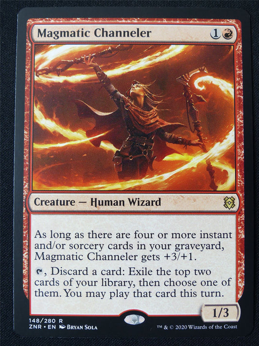 Magmatic Channeler - ZNR - Mtg Card #28G