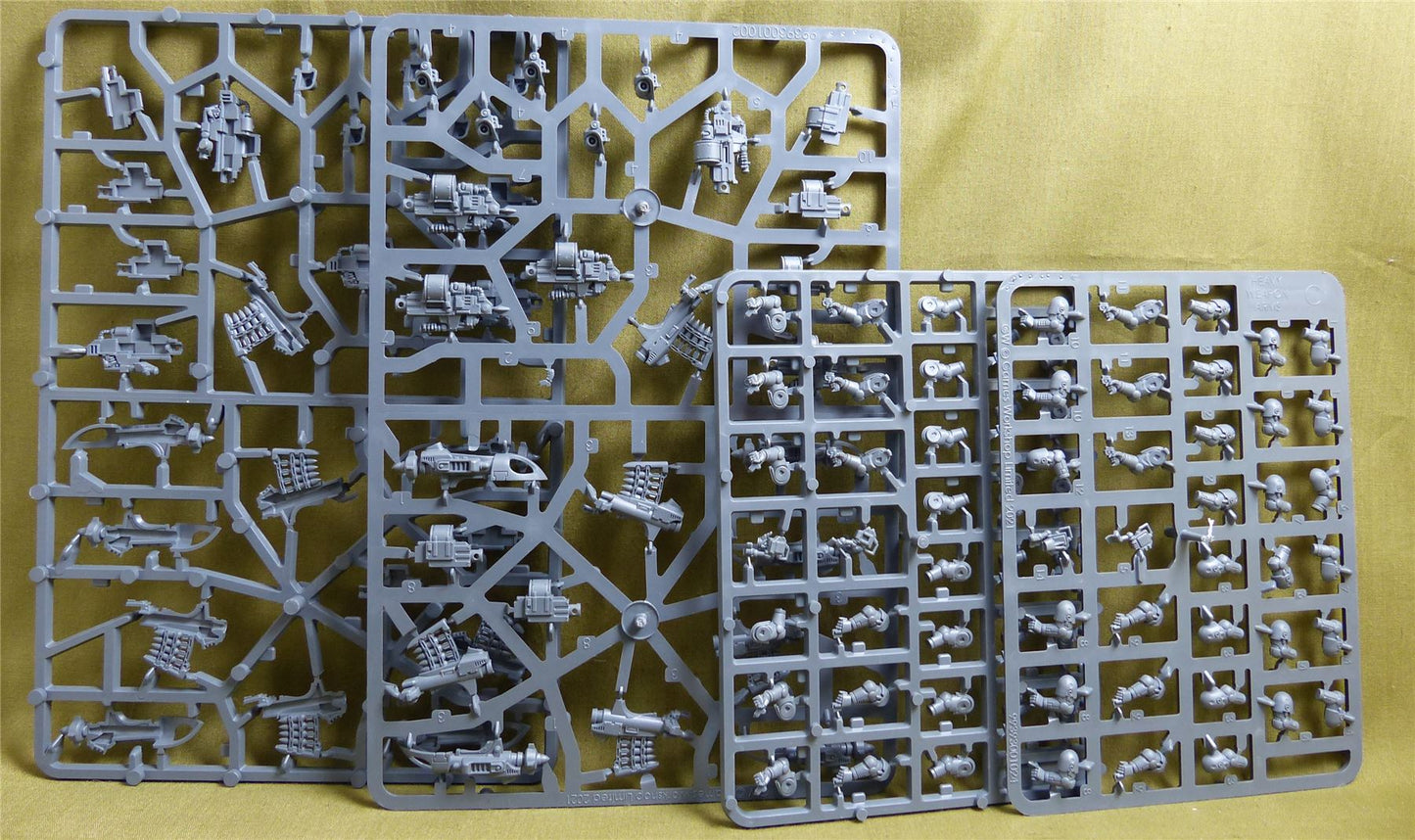 Missile Launchers & Heavy Bolters Upgrade Set complete sprue - Warhammer 40K #328