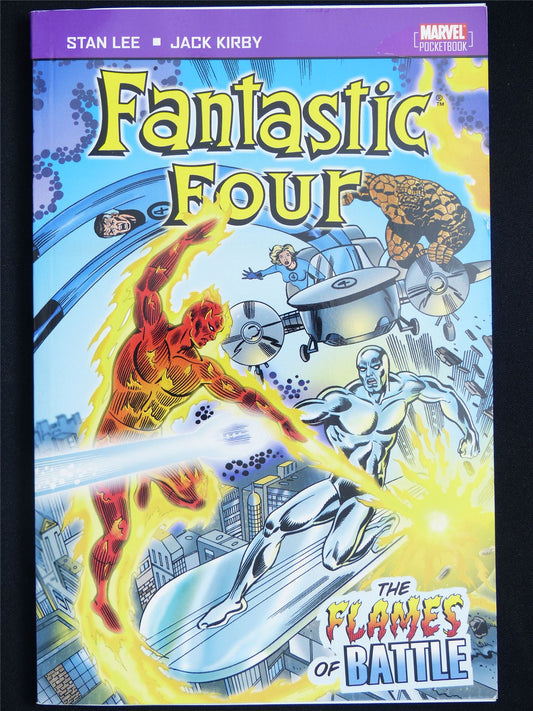 Fantastic Four: The Flames of Battle - Hand-size Marvel Graphic Softback #8U
