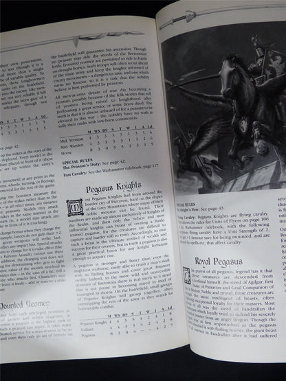Warhammer Armies: Bretonnia 6th Edition Softback 2003 - Warhammer Old World #1HS