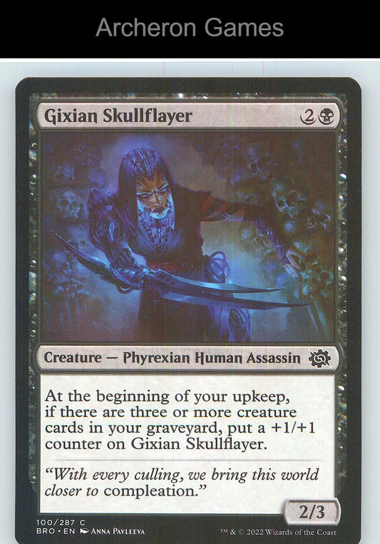 Gixian Skullflayer BRO 100 C MTG Card NM/EX+