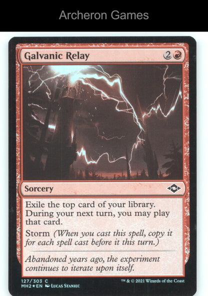 Galvanic Relay 127 C MTG Card Modern Horizons 2