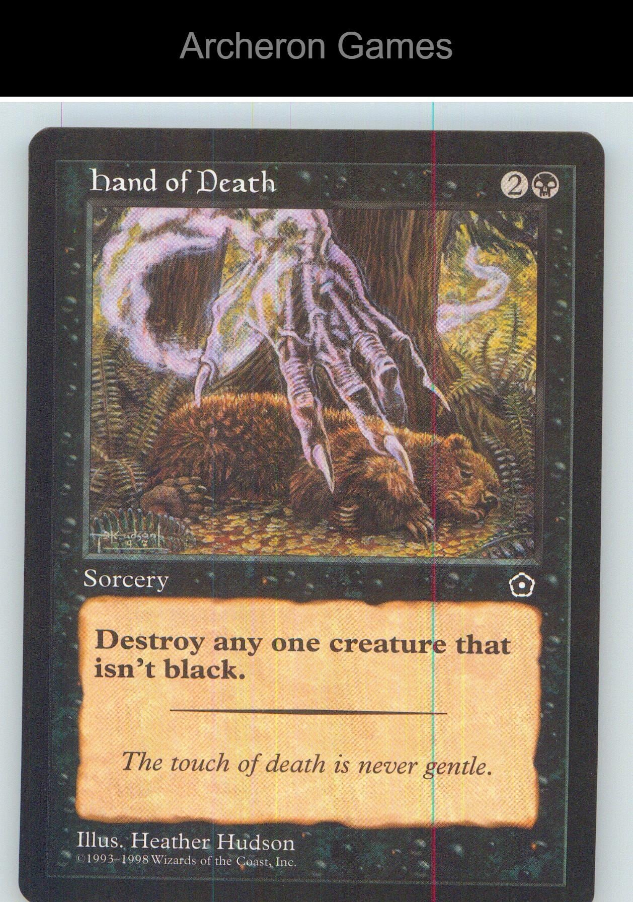 Hand of Death P02 C MTG Card NM/EX+